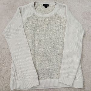 The Limited knitted Sweater tan and cream